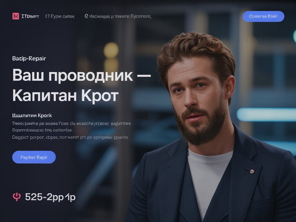 Ваш проводник — Капитан Крот